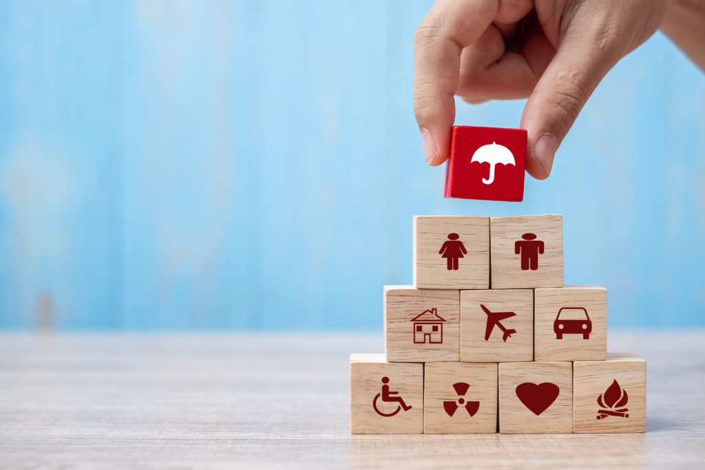 Stacking insurance blocks