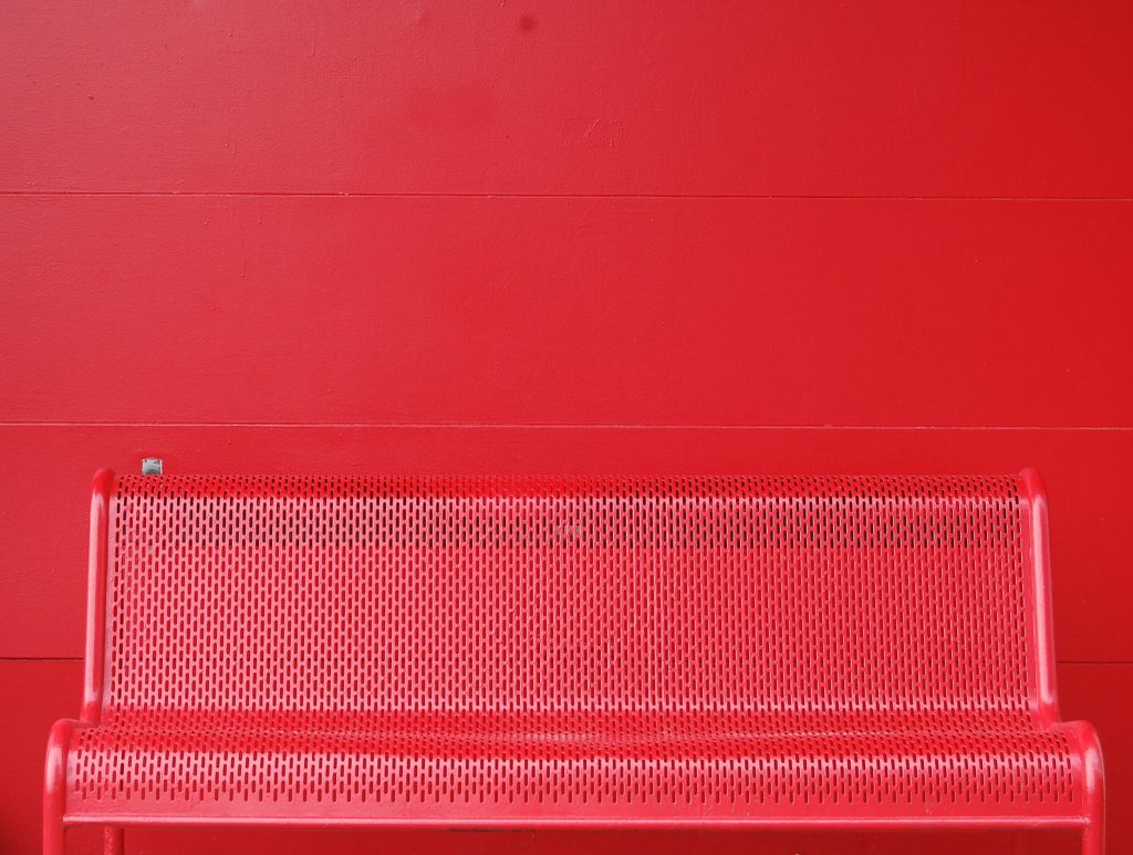 Red Bench